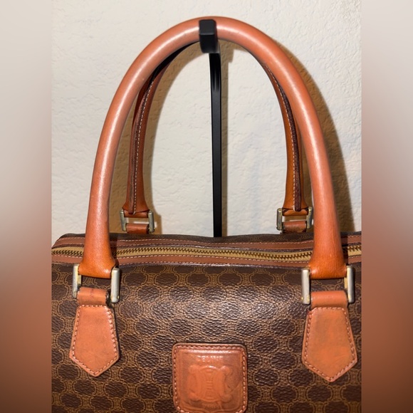 Celine Brown and Tan Satchel - Picture 3 of 16